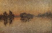 Paul Signac Sunset oil painting reproduction